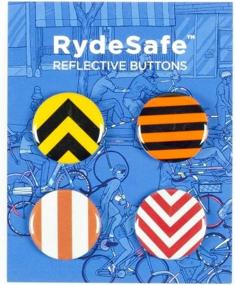 img 4 attached to RydeSafe Reflective Buttons Road Signs