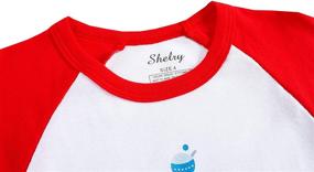 img 1 attached to 🎅 Shelry Christmas Toddler Pajamas Boys' Clothing - Sleepwear & Robes