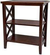 📚 stylish oriental furniture 26" architectural book case table in elegant cherry finish - organize and display with flair logo