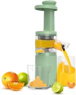 aguara portable cordless slow masticating juicer - compact rechargeable extractor with brush for cold press juicing, effortless cleaning логотип