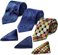 👔 hisdern classic necktie elegant collection: elevating your style with timeless sophistication logo