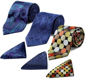 img 4 attached to 👔 HISDERN Classic Necktie Elegant Collection: Elevating Your Style with Timeless Sophistication
