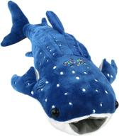 🦈 houwsbaby realistic shark stuffed plush toy pillow: perfect sunmmer holiday birthday gift for baby girls, boys, and toddlers - 20in shark logo
