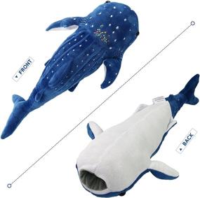 img 3 attached to 🦈 Houwsbaby Realistic Shark Stuffed Plush Toy Pillow: Perfect Sunmmer Holiday Birthday Gift for Baby Girls, Boys, and Toddlers - 20in Shark