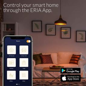 img 2 attached to 🏡 AduroSmart ERIA Smart Home Hub: ZigBee Compatible Gateway for Lighting, Sensors, Plugs, Thermostats, Locks - Works with ERIA APP, Alexa, Google Assistant, Apple Shortcuts, IFTTT
