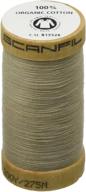 scanfil 300yd wheat yli 22503-825 organic cotton thread logo