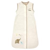 🐘 soft creamy elephant medium unisex baby sleeping bag - wearable blanket for infants logo