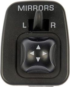 img 3 attached to 🔘 Dorman 901-319 Front Driver Side Door Mirror Switch: Select Ford Models, Black - Top Quality & Compatibility