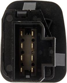 img 2 attached to 🔘 Dorman 901-319 Front Driver Side Door Mirror Switch: Select Ford Models, Black - Top Quality & Compatibility