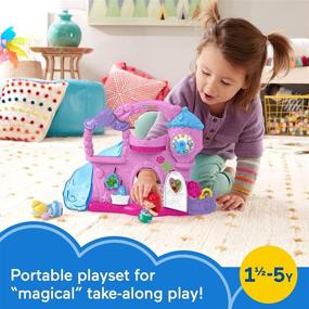 img 3 attached to 🏰 Fisher Price Disney Princess Castle Little: Unlock Magical Adventures!