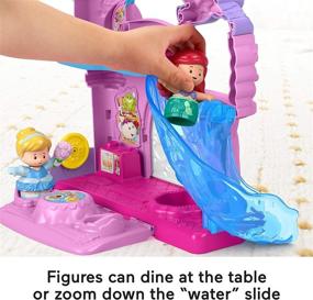 img 1 attached to 🏰 Fisher Price Disney Princess Castle Little: Unlock Magical Adventures!