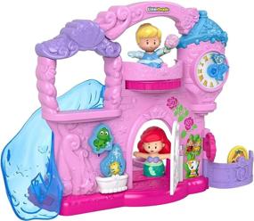 img 4 attached to 🏰 Fisher Price Disney Princess Castle Little: Unlock Magical Adventures!