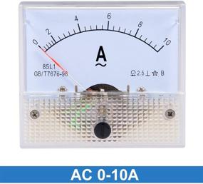 img 3 attached to Uxcell Analog Ammeter Ampere Current Interior Accessories and Gauges