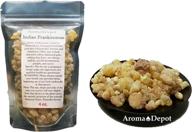 organic indian frankincense resin - aromatic 🌿 tear rock incense olibanum gum bulk (4 ounce) логотип