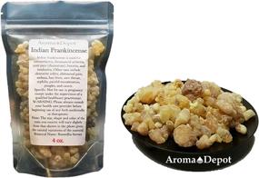 img 1 attached to Organic Indian Frankincense Resin - Aromatic 🌿 Tear Rock Incense Olibanum Gum Bulk (4 Ounce)