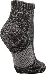 img 3 attached to Thorlos Unisex Running 3 Pair Charcoal