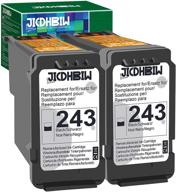 🖨️ jicdhbiw remanufactured ink cartridge replacement for canon 243 pg-243 pg243 pg-245 black (2 pack) - compatible with pixma ts3320 mg2522 tr4520 mg2525 ts202 ts3322 mg2922 ts3122 ts3300 mx492 mx490 ip2820 printer logo