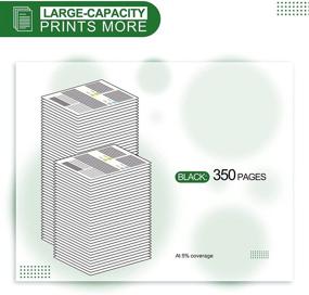 img 2 attached to 🖨️ JICDHBIW Remanufactured Ink Cartridge Replacement for Canon 243 PG-243 PG243 PG-245 Black (2 Pack) - Compatible with Pixma TS3320 MG2522 TR4520 MG2525 TS202 TS3322 MG2922 TS3122 TS3300 MX492 MX490 IP2820 Printer