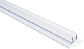 img 1 attached to 🚿 Clear 30-Inch Frameless Shower Door Seal with Wipe for 3/8-Inch Glass - SHOWERDOORDIRECT.COM 38DDBS30