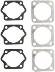 img 2 attached to 🔧 HURI 3set Cylinder Head Bottom Gasket: Enhancing Performance for 49cc-80cc 2 Stroke Motorized Bicycles