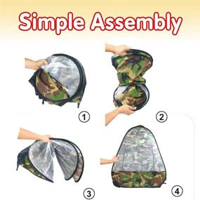 img 1 attached to 🔥 Immerse in Adventure: Liberty Imports Camouflage Military Play Set for Endless Fun and Excitement!