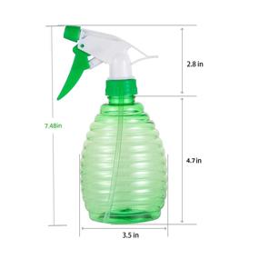 img 3 attached to Pack Empty Plastic Spray Bottles Travel Accessories