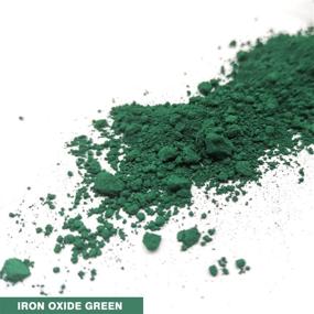 img 1 attached to Iron Oxide Powder-Green Color Pigment Used In Concrete