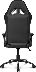 img 1 attached to 🖤 Black AKRacing AK-SX Gaming Chair for Enhanced Gaming Experience