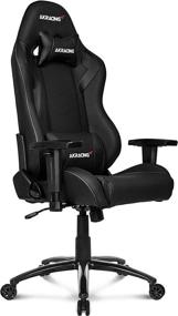 img 3 attached to 🖤 Black AKRacing AK-SX Gaming Chair for Enhanced Gaming Experience
