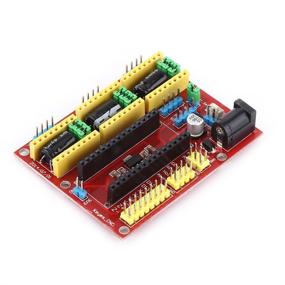 img 2 attached to 🖨️ Upgraded 3D Printer Engraving Expansion Board Kit: Controller CNC Shield V4+Nano 3.0 Board with A4988 Driver and USB Cable - Compatible with Arduino