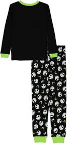 img 3 attached to 🎃 Seasonal Nightmare Before Christmas Snug Fit Cotton Pajamas for Boys by Disney
