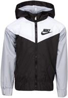 куртка nike sportswear windrunner big kids' (для малышей): идеальная верхняя одежда для активных юных мальчиков логотип