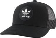 🧢 adidas men's circle mesh snapback cap - originals collection logo