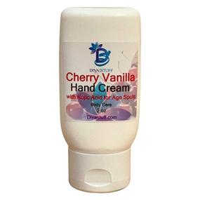 img 4 attached to 🍒 Diva Stuff Kojic Acid Hand Cream: Nourishing Formula with Cherry Vanilla Scent