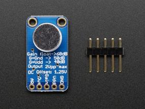 img 3 attached to 🔊 Enhanced Audio Performance: Adafruit Electret Microphone Amplifier (MAX9814) with Auto Gain Control - ADA1713