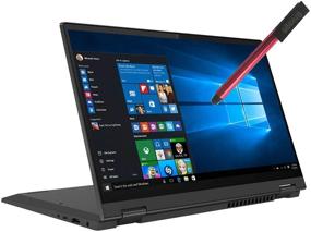 img 4 attached to 💻 Lenovo Flex 5 14" 2-in-1 FHD Touchscreen Laptop - Ryzen 7, 16GB RAM, 512GB SSD, Windows 10, Stylus Included