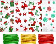 christmas cellophane cookies supplies different gift wrapping supplies and gift wrap cellophane bags logo
