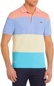 img 2 attached to Lacoste Short Sleeve Classic CLUSI Purpy Elf Men's Clothing