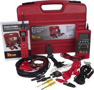 power probe professional electrical test kit - red (pprokit01) including ppdmm & accessories [measuring resistance, current & frequency] logo