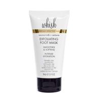 🥥 revitalize and soothe with whish exfoliating foot mask - coconut milk & verbena, 2.5 fl oz logo