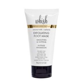 img 4 attached to 🥥 Revitalize and Soothe with Whish Exfoliating Foot Mask - Coconut Milk & Verbena, 2.5 fl oz