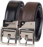 👔 dockers feather reversible medium inches boys' belt accessories – unmatched style and versatility! logo