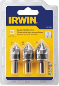 img 1 attached to Irwin Tools 1877720 Countersink 3 Piece