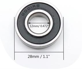 img 3 attached to 🔒 Rannb Double Seal Ball Bearings