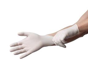 img 2 attached to 🧤 Latex Powder Free Gloves- Large Pack of 100ct: Ensure Safety and Comfort with Worry-Free Protection