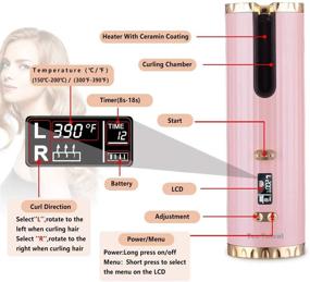 img 1 attached to Cordless Automatic Adjustable Temperature Rechargeable Hair Care in Styling Tools & Appliances