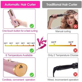 img 2 attached to Cordless Automatic Adjustable Temperature Rechargeable Hair Care in Styling Tools & Appliances