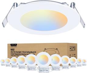 img 4 attached to 🔆 OREiN Recessed Lighting Dimmable Downlight: Premium Illumination for Versatile Ambiance