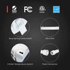 img 1 attached to 🔆 OREiN Recessed Lighting Dimmable Downlight: Premium Illumination for Versatile Ambiance