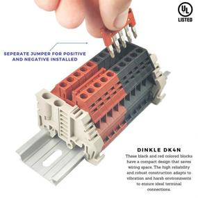 img 3 attached to Dinkle Industrial Electrical Positive Negative Combiner Connector: Efficient Power Management Solution